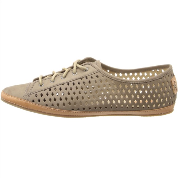 Frye Tegan Perforated Laced Low Sneakers 8 - Picture 1 of 16